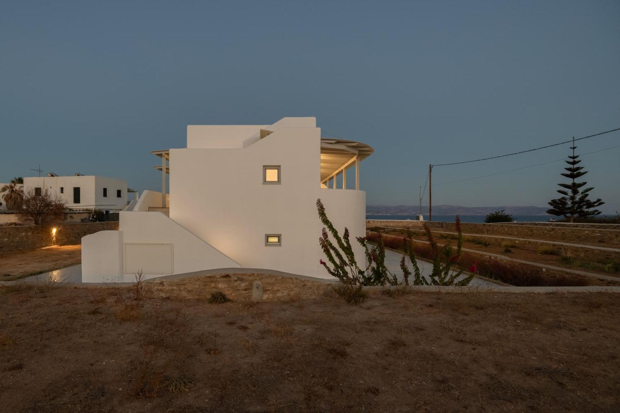 Paros Melodia Apartments Logaras Luaran gambar