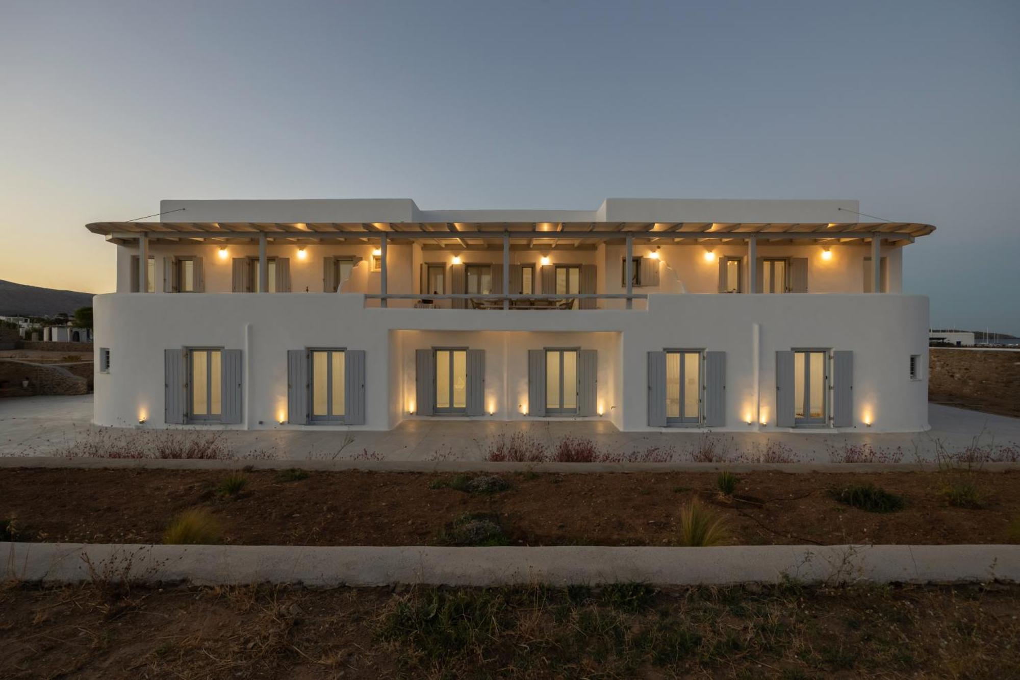 Paros Melodia Apartments Logaras Luaran gambar